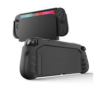 KIWIHOME Étui Station d'accueil P2 pour Switch 2 (2025), antidérapant, Ergonomique, résistant aux Chutes, Accessoires pour Switch 2, Noir