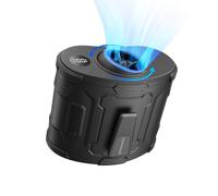 KIWIHOME Ventilateur à Pince Portable pour Ceinture, Flux d'air Rotatif 360° et Ajustement 10°, Ventilateur à Clip avec Interrupteur Physique, 4 en 1 pour Travail en Extérieur, Camping, Voyage, Été