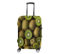Kiwis Housse de protection pour bagages de voyage élastique lavable et anti-rayures Approuvé par la TSA, Tas de kiwis, XL, Housse pour valise