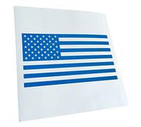 Kiwistar - Autocollant - Drapeau des États-Unis U.S.A 20 x 10,5 cm - bleu - G10 - Pour voitures, vélos, véhicules, motos, cyclomoteurs, tuning, vitres arrière