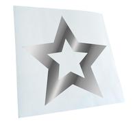 Kiwistar Autocollant pour voiture - Étoile étoiles - Doré - 10 x 10 cm - Autocollant pour voiture, ordinateur portable, vélo, camion, moto - Multicolore JDM Decal Racing