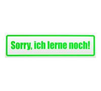 Kiwistar Sorry, Ich lerne noch! Plaque magnétique