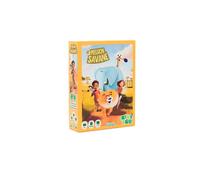 Blackrock Games Jeu de société Mission Savane – Coopératif, 1 à 4 joueurs dès 5 ans – Multicolore