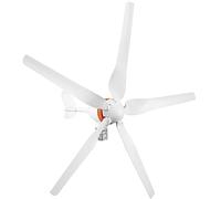 KIWZXKA Éolienne 400W Hybrid DC 12V Wind Turbine Generator Contrôleur Charge Hybride Kit D'éolienne, Peut Ajouter Un Panneau Solaire Max 500W Une Batterie 12V Supplémentation Énergétique Maisons