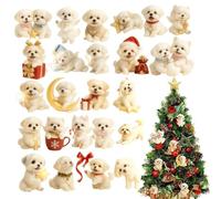 Kixolazr 2025 Calendrier De L Avent De Noël - Pendentif 2D Avent 2025 | Calendrier De Compte À Rebours Pendentif Pour Amoureux Des Chiens,Pour Adultes Collectionneurs Amateurs De Chiens Mur Porte