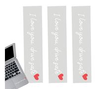 Kixolazr Autocollants pour Rétroviseur de Voiture | 3 Pièces Accessoires Imperméables pour Rétroviseur,Autocollants Pour Vitre De Voiture,Pour Camion Intérieur Ordinateur Portable Trajet Quotidien