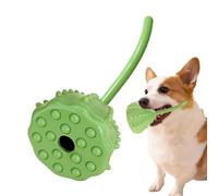 Kixolazr Balle distributrice de friandises amusante pour animaux de compagnie - Jeu d'enrichissement amusant réutilisable pour animaux de taille moyenne et grande taille pour la maison, les voyages