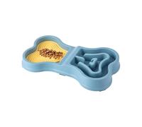 Kixolazr Bols À Alimentation Lente pour Chien | Alimentation en Douceur Et Lavable Au Lave-Vaisselle,Bol pour Ralentir La Prise De Nourriture - pour Chiot Maison Voyage Intérieur Et Extérieur