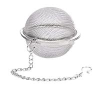 Kixolazr Boule À Thé - Filtre En Acier Inoxydable Sphère - Passoire À Maillage Fin Pour Matcha Café Cuisine Déplacements Travail Cuisine Cocktail