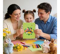 Kixolazr Cartes De Vœux 3D Pour Pâques | Souvenir en 3D en Forme d'Œuf et de Lapin de Pâques | Carte de Remerciement pour la Fête de,pour l'Entourage Amis Famille et Enseignants