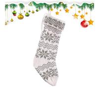 Kixolazr Chaussettes De Noël | Chaussettes de Noël pour Chevet,Sac Cadeau Tricoté Saisonnier pour Maison Vacances Hôtel