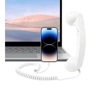 Kixolazr Combiné pour téléphone Portable - Rétro Type-C Confortable Fournitures de Maison avec Microphone, téléphone Portable de Style Ancien | pour Les Bureaux, Les appels, la Maison, Le Chevet, la