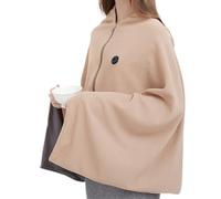 Kixolazr Couverture Chauffante Jetable, 3 Niveaux de Chauffage Châle Portable Sans Fil Que l'on Peut Porter, Châle pour Femmes Couverture Chauffante Portable | pour Camping Intérieur Extérieur Voiture