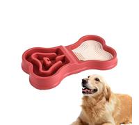 Kixolazr Distributeur De Nourriture Puzzle pour Chien | Alimentation en Douceur Et Lavable Au Lave-Vaisselle - Bol pour Ralentir La Prise De Nourriture - pour Chiot Maison Voyage Intérieur Et