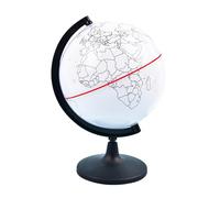 Kixolazr Globe pour, globe interactif | Coloriage Graffiti Globes Vierges - Modèle de globe de peinture, globe terrestre effaçable sur support pour outils pédagogiques pour