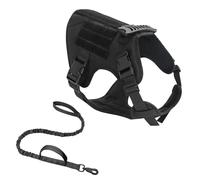 Kixolazr Harnais pour petits chiens | Harnais pour animal de compagnie avec ceinture de traction, harnais réglable pour petit chien pour une promenade et un dressage faciles