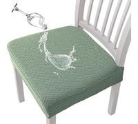 Kixolazr Housses de Chaise de Cuisine - Housse Étanche Élasticisée pour Cuisine et Salle à Manger - Protège-Meubles Lavable pour Bureau Maison De Campagne Chambre Camping-Car Intérieur Jardin Fête
