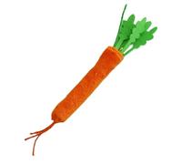 Kixolazr Jouet Carotte pour Chat,Jouet Interactif pour Chats - Bâtonnet à Mâcher Apaisant Résistant avec Son Grelot pour Jeu