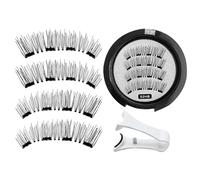 Kixolazr Lot de faux cils magnétiques, réutilisables, outil cosmétique avec étui de rangement pour débutants et professionnels