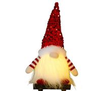 Kixolazr Lutins en Peluche - Peluche Alimentée par Piles de 30 cm | Lutins À Piles - pour Fête De Noël Pâques Anniversaire Maison Bureau Étagère Cuisine Cheminée Appartement