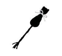 Kixolazr Marque-page en forme de chat - Marqueur de page créatif - Accessoire de lecture - Belle marque d'animal pour les amoureux