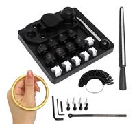 Kixolazr Outil de Cintrage d'Anneaux - Machine à Cercle Robuste,Accessoires Bijoux Débutants Loisirs Créatifs Maison,Bracelets Charmes et Argenterie