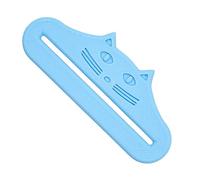 Kixolazr Presse-sachet de nourriture pour chat, distributeur imprimé 3D avec motifs mignons, mangeoire portable pour friandises pour animaux de compagnie pour collations liquides et aliments humides