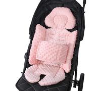 Kixolazr Support de tête de bébé pour siège d'auto, insert de siège d'auto pour bébé | Coussin d'appui-tête doux pour siège de voiture pour enfant,Doublure d’insertion de poussette pour baby shower,