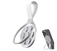 Kixolazr Support Magnétique de Téléphone à Ventouse,Support Portable Salle De Bain avec Miroir - Smartphone Élégant pour Étagère de Salle de Bain Bibliothèque Salon