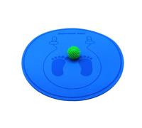 Kixolazr Tapis de corde à sauter rond | Tapis de corde à sauter en TPE pour intérieur et extérieur | Tapis de yoga absorbant les chocs, insonorisant pour débutants, tapis d'exercice de fitness