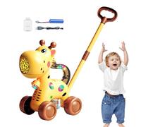 Kixolazr Tondeuse À Gazon Souffleuse À Bulles,Tondeuse À Bulles | Jouets à Pousser Animaux Mignons soufflant des Bulles | Machine à Bulles Tracteur pour de 4 Ans et Plus, Jouet de Marche, Jouets