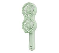 Kixolazr Ventilateur portable - Ventilateur de poche personnel, rechargeable par USB, accessoire de table pour jogging, plage, mariage, jardinage, barbecue, pêche, gym, randonnée