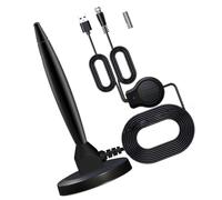 KIXZSAZ 1 Ensemble 120 Mile TV antenne Haute définition amplificateur de Signal Intelligent antenne 4K 1080P UHF VHF récepteur Satellite extérieur