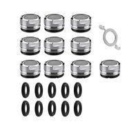 KIXZSAZ 1 Ensemble aérateurs de Robinet évier Remplacement Joint clé Robuste Salle de Bain robinets Filtre Fils Adaptateur pour Cuisine Salle Bain