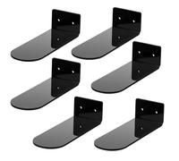 KIXZSAZ 1 Ensemble présentoir à Chaussures créatif Pratique léger étagère de Rangement Robuste Haut de Gamme matériel Acrylique Supports de Stockage, Le Noir