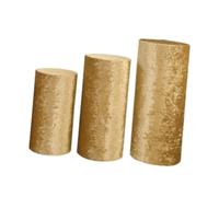 KIXZSAZ 3 pièces Démarquez-vous lors de n'importe quel événement avec ces housses de cylindre souples et réutilisables pour socles. Housses de piédestal, Or