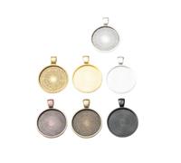 KIXZSAZ 7 pièces porte-clés Base mode pendentif porte-clés bijoux bricolage décoration Art artisanat trouver des accessoires artisanaux pour les filles