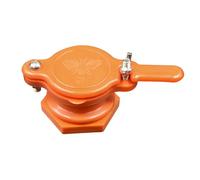 KIXZSAZ Accessoires d'apiculture de ferme domestique de robinet d'extracteur valve porte miel 44mm , Orange