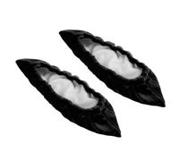 KIXZSAZ Accessoires de pour Lames de Patinage Artistique : Protections durables conçues pour s'enfiler sur Les Lames, compatibles avec Les Patins de Hockey sur Glace et Les, Noir, S