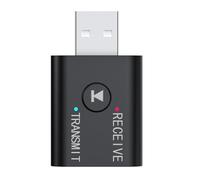 KIXZSAZ Adaptateur Audio USB Professionnel Compatible Bluetooth 5.0 sans Fil stéréo 10M émetteur Maison hôtel récepteur MP3
