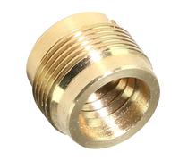 KIXZSAZ Adaptateur de fixation antichoc pour support de microphone de qualité supérieure, en laiton doré, garantissant une longue durée de vie. Adaptateur à vis pour pied de