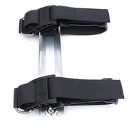 KIXZSAZ Adaptateur de réservoir Unique Universel Support de Plaque arrière glaçage Sangle Bouteille avec Boucle Bande Anti-dérapante Montage arrière, Mèche