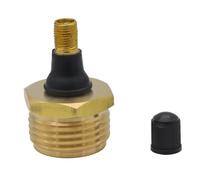 KIXZSAZ Adaptateur de valve de gonflage pneu d'hivernage pour camping-car pour valve gonflage pneu durable jardin vers bouchon soufflage en laiton GHT 3/4 pour camping-car