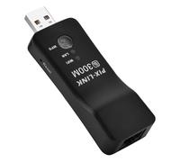 KIXZSAZ Adaptateur de Wi-FI TV Facile à USB pour Une connectivité sans Fil Universelle Adaptateur réseau ABS USB sans Fil WiFi Smart TV