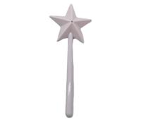 KIXZSAZ Agitateur à épices en forme d'étoile sans BPA, Durable, large Application, en étoile Non toxique, poivrière, salière et poivrière ABS, Blanc - 1 trou