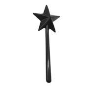 KIXZSAZ Agitateur à épices en forme d'étoile sans BPA, Durable, large Application, en étoile Non toxique, poivrière, salière et poivrière ABS, Noir - 1 trou
