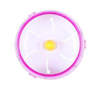 KIXZSAZ Animaux de Compagnie en Plastique Roue de Course Rat Formation antidérapant Jogging pour Spinner Exercice dortoir Animal Sport Accessoires Cadeaux, Rose
