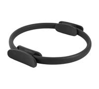 KIXZSAZ Anneau Magique pour Le Sport, Cercle de Pilates Durable et Flexible pour Femmes, Fitness, Yoga cinétique, Outils de Gymnastique TPE Polyvalents, Noir, 37.5 * 3.5 cm