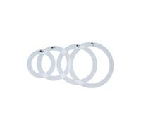 KIXZSAZ Anneaux d'étouffement pour caisse claire - Pièces détachées pour batterie - Améliorez les performances de votre batterie avec des étouffoirs durables et faciles à, Style B