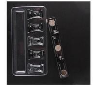 KIXZSAZ Appuyez sur le support d'ongle nouveauté différente résistant Pour aux chocs robuste léger Durable longue durée de vie perle feuille de pratique, Le noir